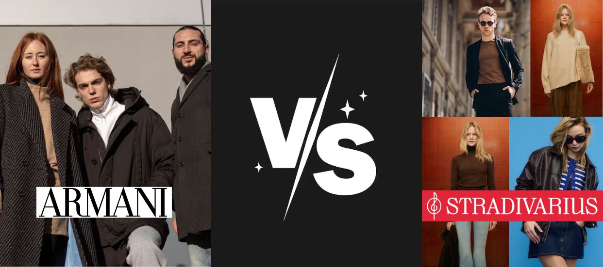Armani a Stradivarius