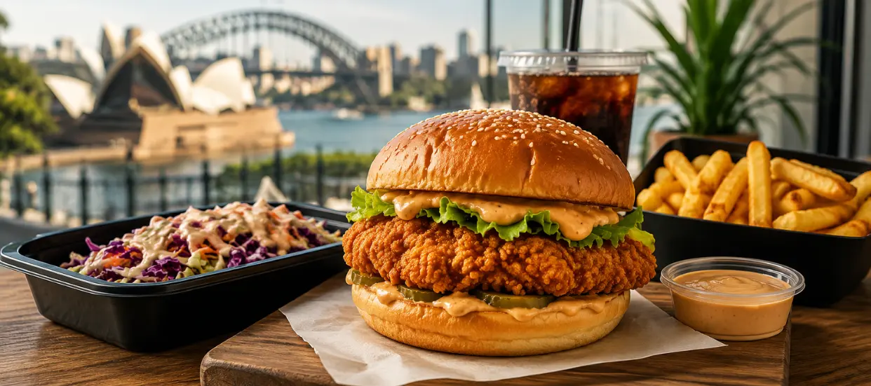 Halal Chicken Burger
